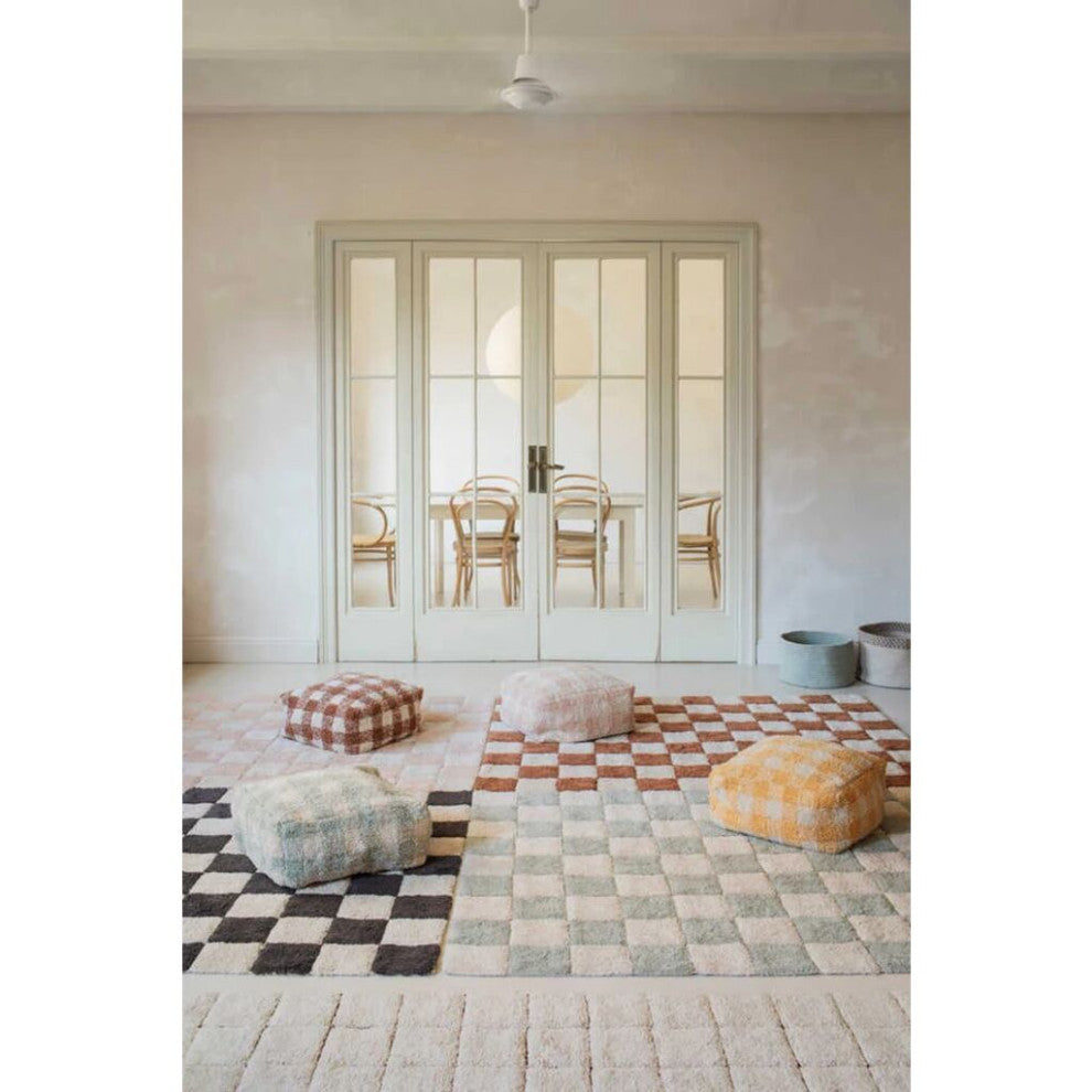 Lorena Canals Pouf Vichy, Honey