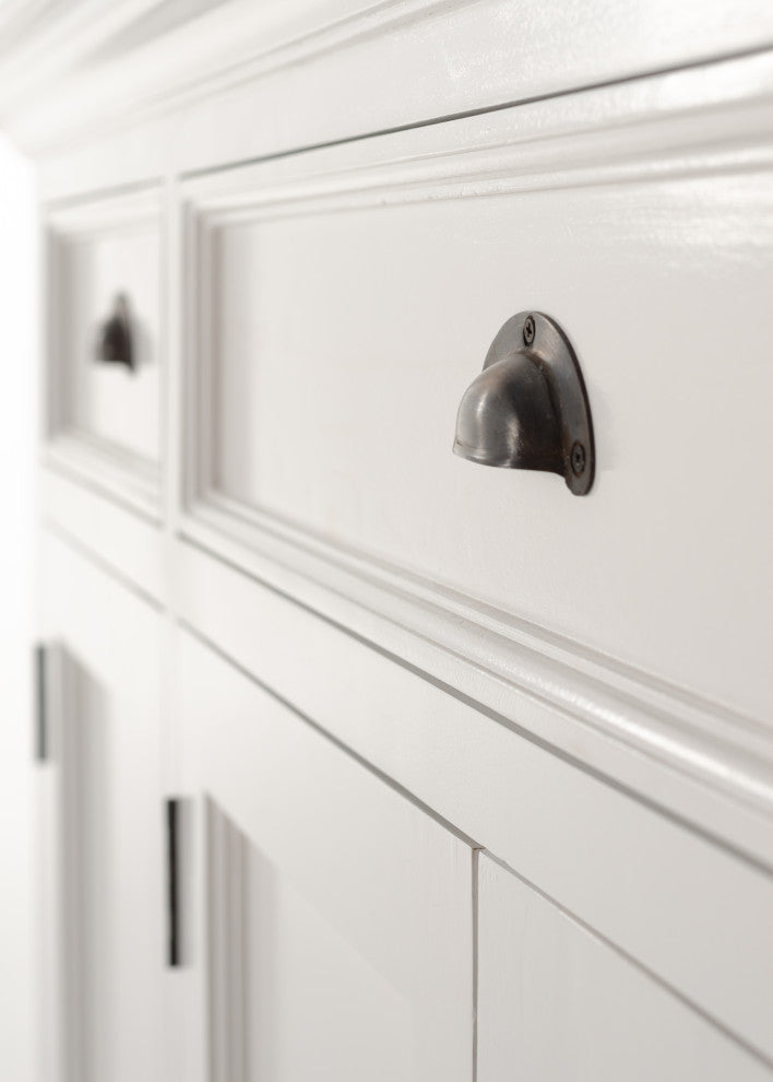 Classic White Halifax Buffet Console Table