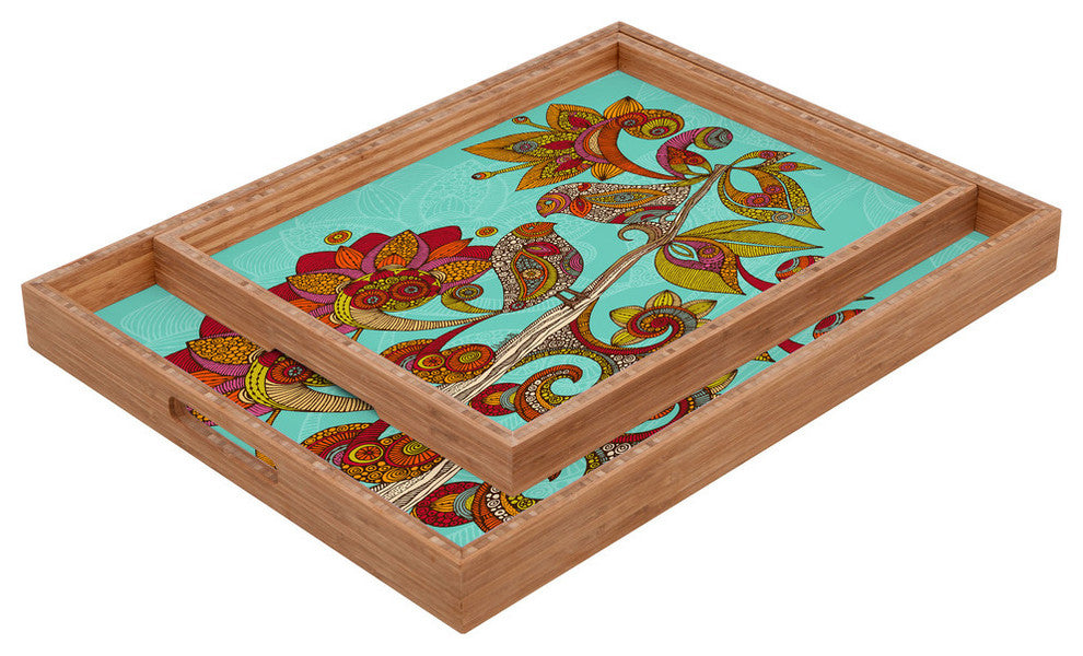 Valentina Ramos Hello Birds Rectangular Tray