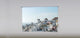 "Mykonos" Artwork, 4' Shade, Blackout, Right