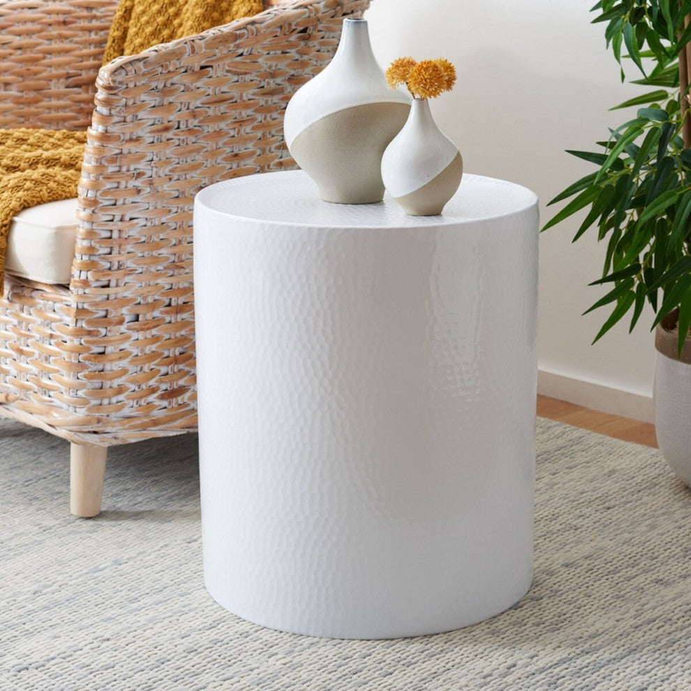 Safavieh Polonium Accent Table, White