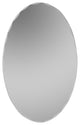 Decor Wonderland Frameless Oval Scallop Beveled Mirror