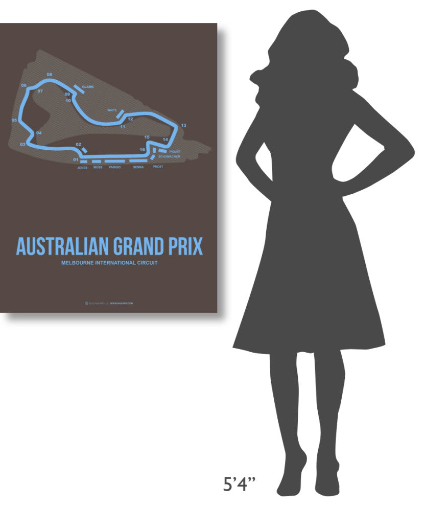 "Australian Grand Prix 2" Fine Art Print