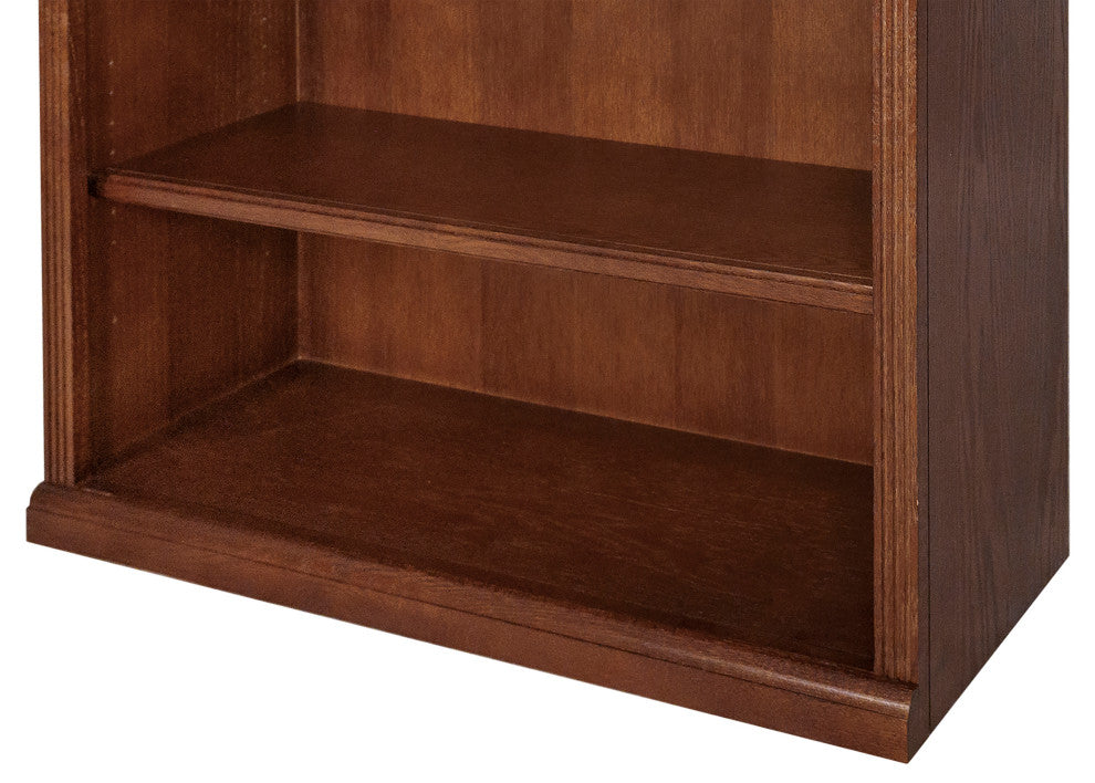 Martin Furniture Huntington Oxford 84" Open Bookcase (Burnish)