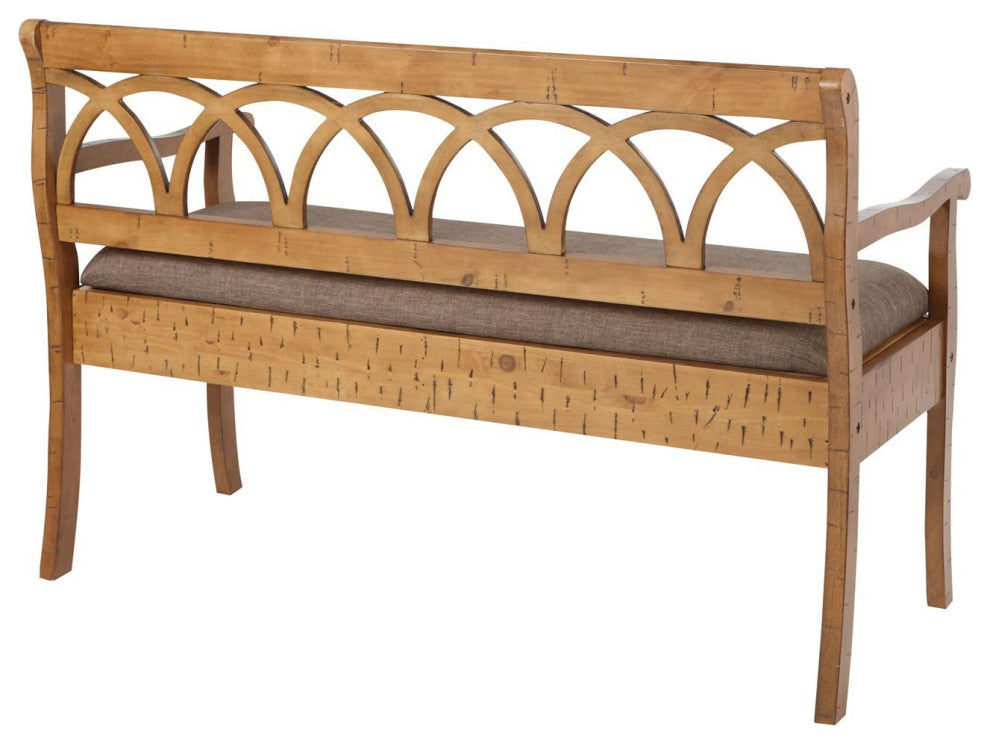 Entryway Storage Wooden Bench
