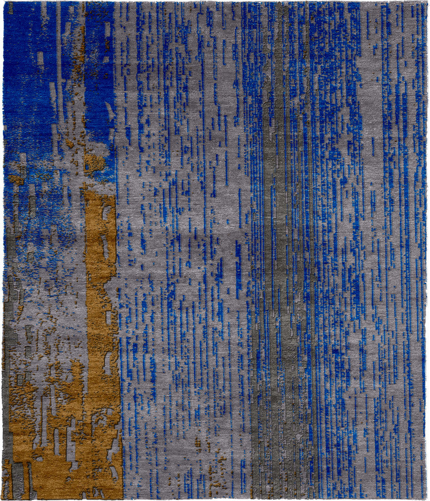 Capella G Hand Knotted Tibetan Rug, 12' Square