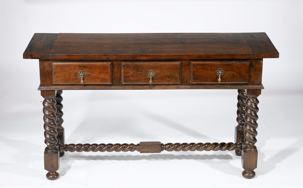 3 Drawer Console Table