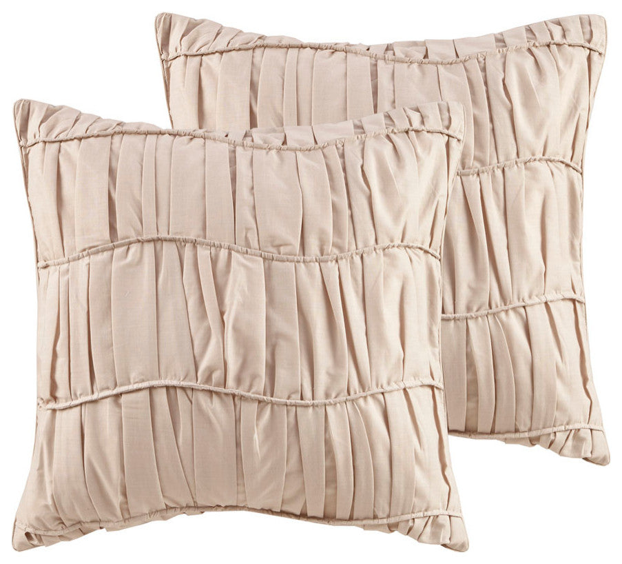 Madison Park Camillia 8 Piece Cotton Comforter Set in Navy