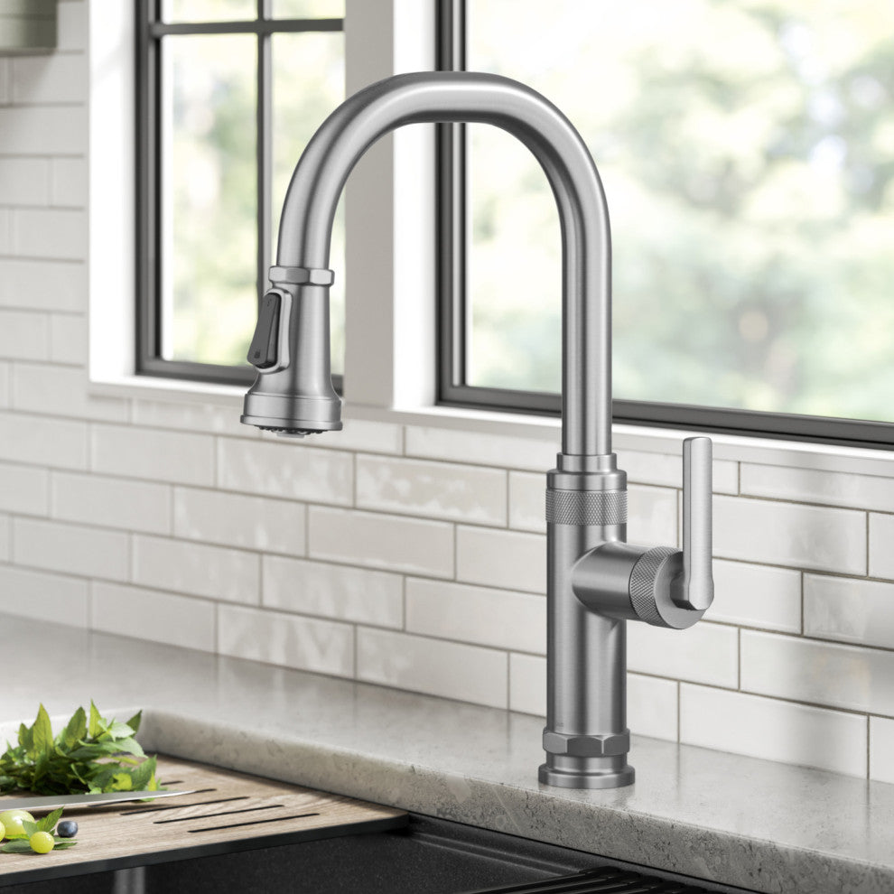 Sellette Pull-Down Kitchen Faucet, Spot Free Stainless Steel, Model Kpf-4102sfs