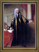 Gilbert Stuart John Foster Framed Premium Canvas Print, 16"x24"