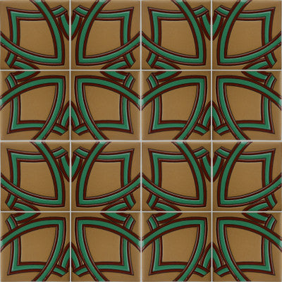 4.2x4.2 Dateplum Malibu Tile