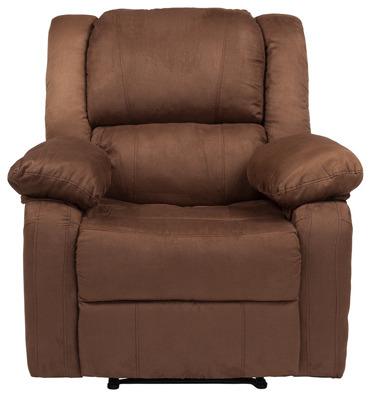 Harmony Series Chocolate Brown Microfiber Recliner