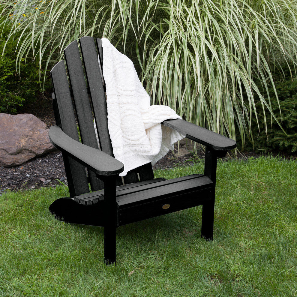 Classic Westport Adirondack Chair, Black