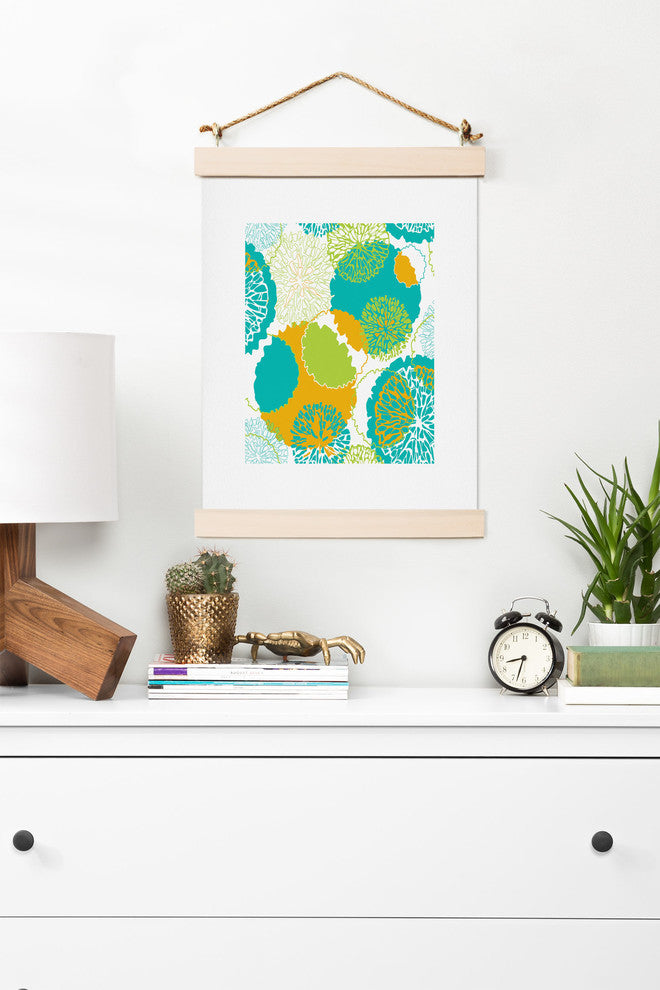 Deny Designs Karen Harris Brandywine Falls Citrus Incarnation Art Print