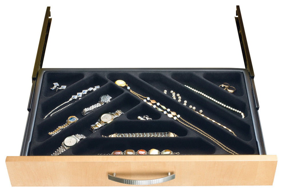 Jewelry Drawer Insert Necklace Organizer for Rev-A-Shelf CJD Series Drawer