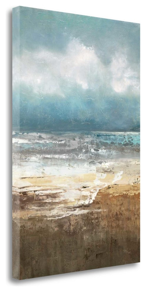 "Oceanscape" By Tita Quintero,Ready to Hang Giclee Print on Gallery Wrap Canvas
