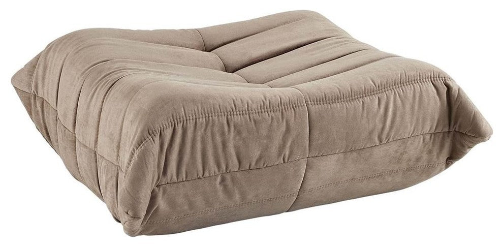 Modway Waverunner Ottoman, Brown