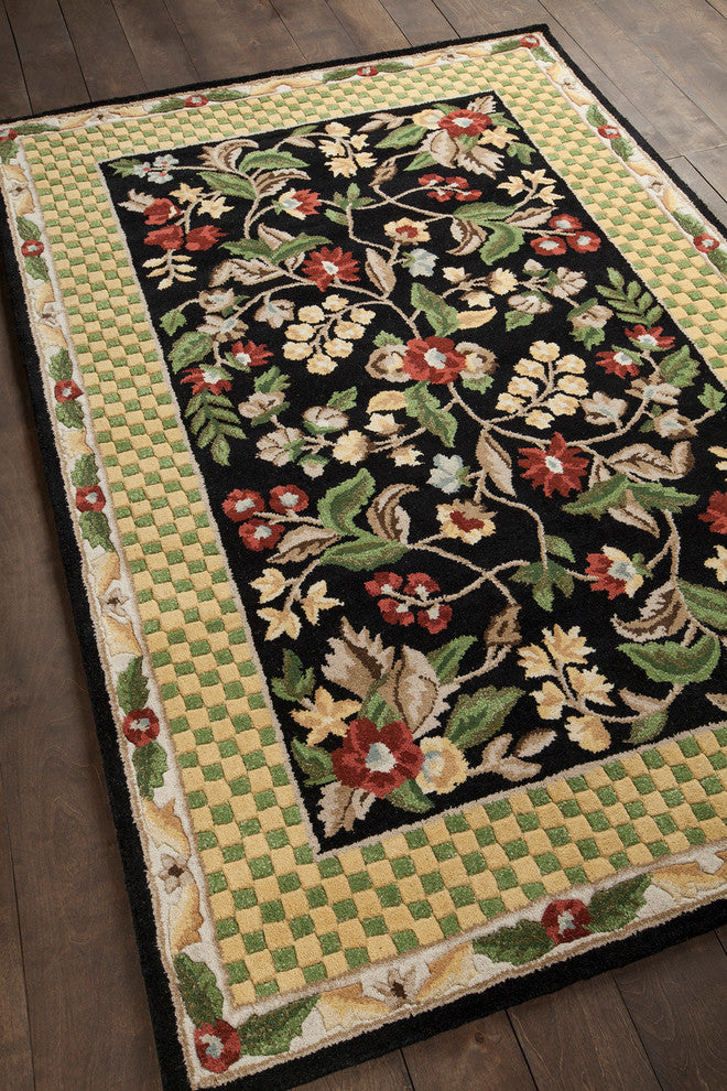 Metro Contemporary Area Rug, 5'x7'6" Rectangle