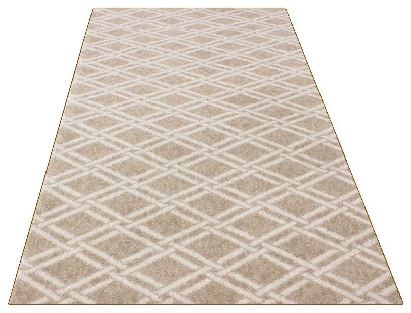 12' Round Custom Carpet Area Rug 40 oz Nylon, Corita, Bamboo