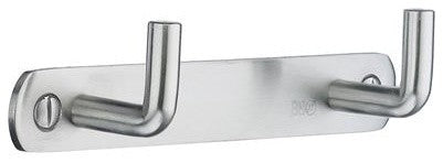 Decorative Hooks For The Home, Brushed Stainless Steel