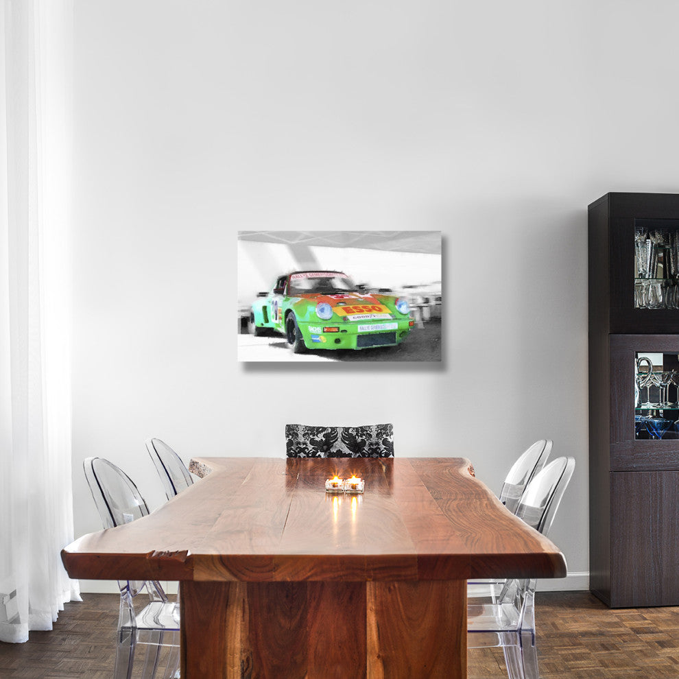 "Porsche 911 Turbo Watercolor" Fine Art Print