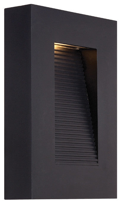 Modern Forms Urban LED Wall Light, Black, 10"