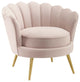 Admire Scalloped Edge Performance Velvet Accent Armchair by Modway