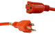 Sunlite Ex25 14/3 Heavy Duty 25' Orange Outdoor Extension Cord