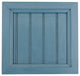 Eagle Furniture, Coastal Single-Pedestal Desk, Smokey Blue, With Hutch