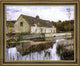 Theodore Robinson on the Canal Framed Premium Canvas Print, 16"x20"