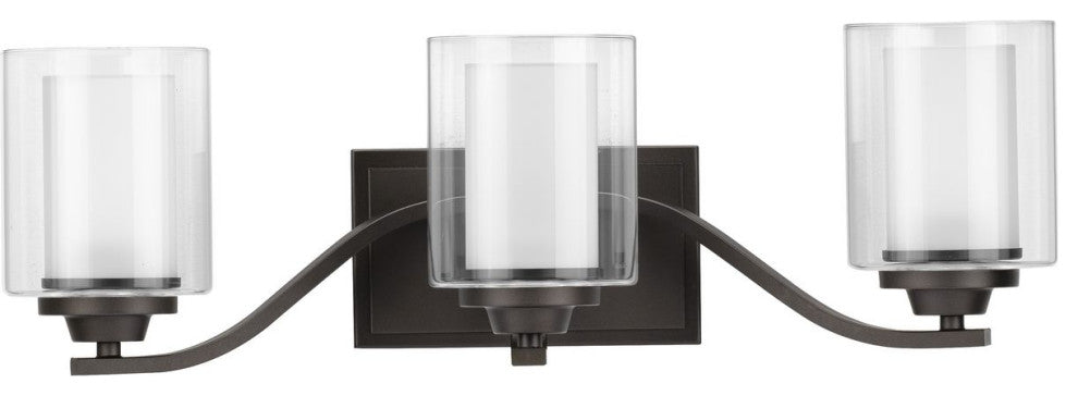 Kene Collection Graphite 3-Light Bath