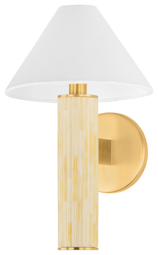 Mitzi Clover Wall Sconce Aged Brass