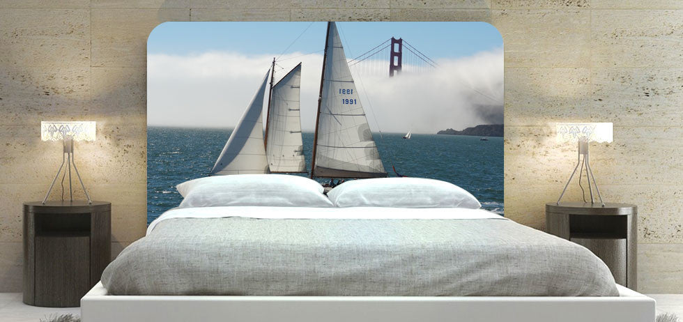 "Sailboat" Headboard