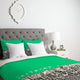 Deny Designs Bird Ave Las Vegas Green Duvet Cover - Lightweight
