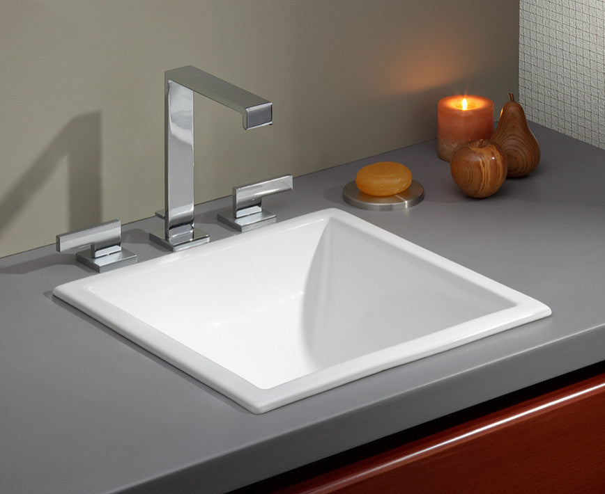 Cheviot Products Square Drop-In/Undermount Sink