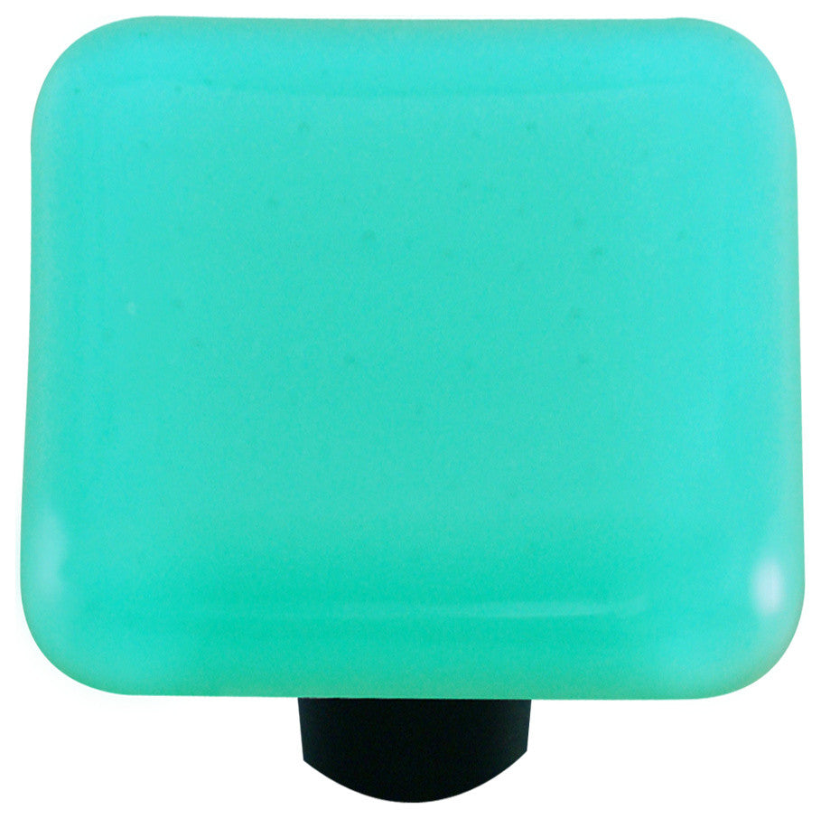 Lt. Aqua Blue Knob, Alum Post