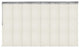Scarlet 8-Panel Track Extendable Vertical Blinds 130-175"W