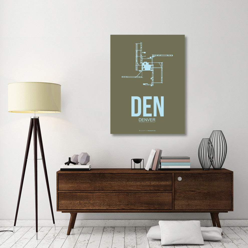 "DEN Denver  Poster 3" Fine Art Print