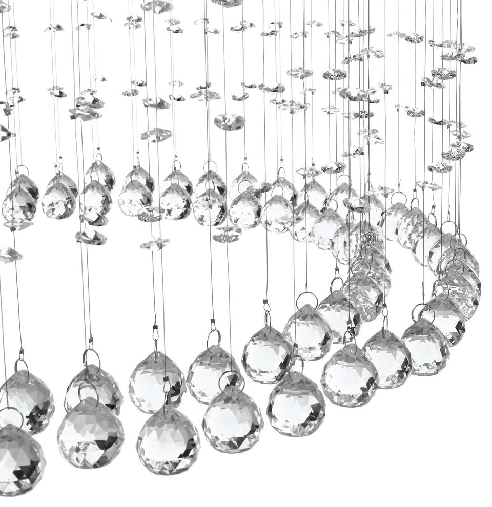 Modern Contemporary Living Dining Room Ceiling Light Chandelier White