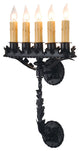 18.5W Victorian Theatre 5 LT Wall Sconce