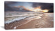 "Shore of Baltic Sea During Winter" Seashore Canvas Wall Art, 1 Panel, 60"x28"