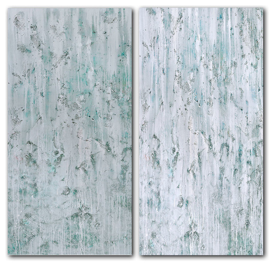 Oversized Abstract 2-Piece Canvas Wall Art