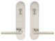 Frankfurt Lever, Tubular Entry, Double Cylinder, Satin Stainless Steel