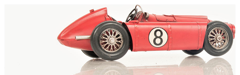 Formular One Racer Ferrari 1954 Lancia Model, Collectible Scale Model Car