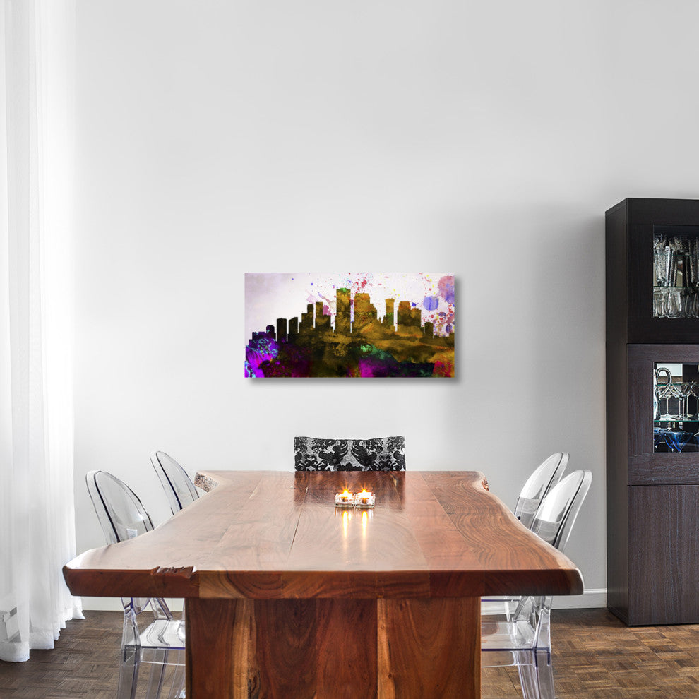 "New Orleans City Skyline" Fine Art Print