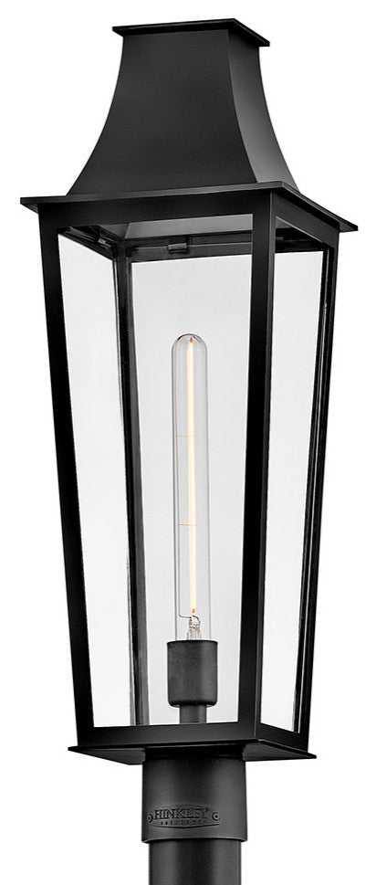 Hinkley Georgetown Large Post Top Lantern, Black