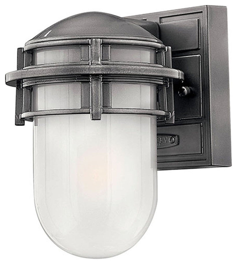 Hinkley Reef Small Wall Mount Lantern, Hematite