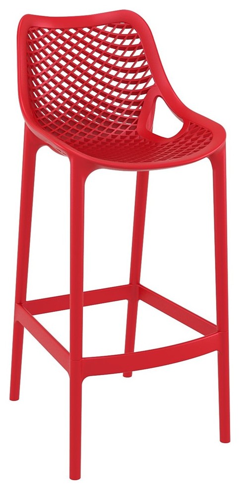 Compamia Air Bar Stools, Set of 2, Red