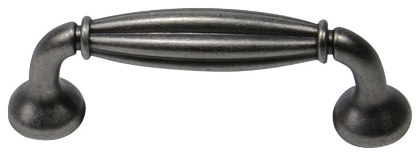 Fluted Pull, Aged Pewter