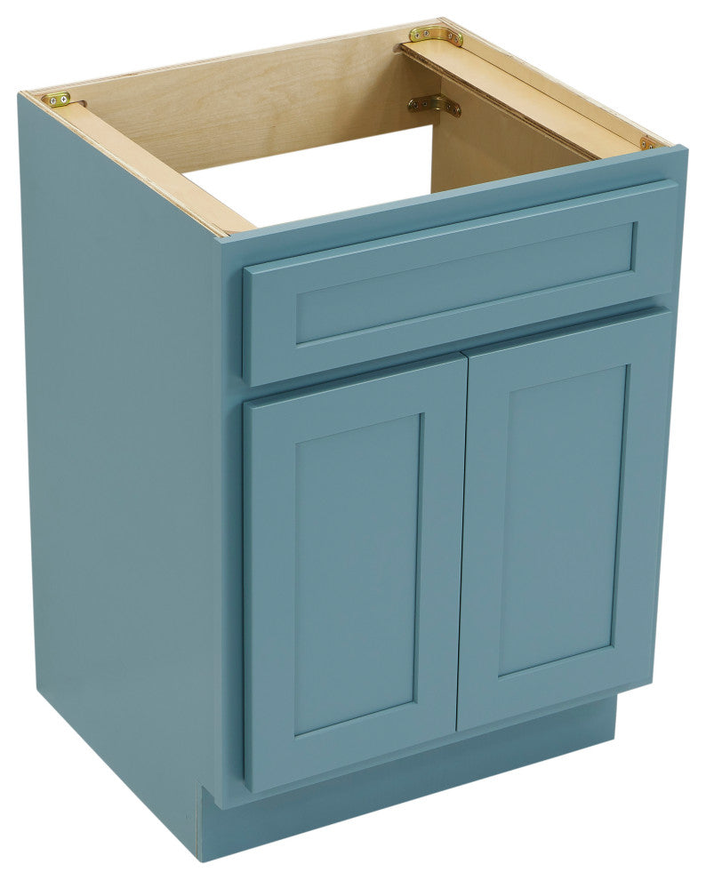 24" Freestanding Single Base Storage Cabinet With Soft Close Door